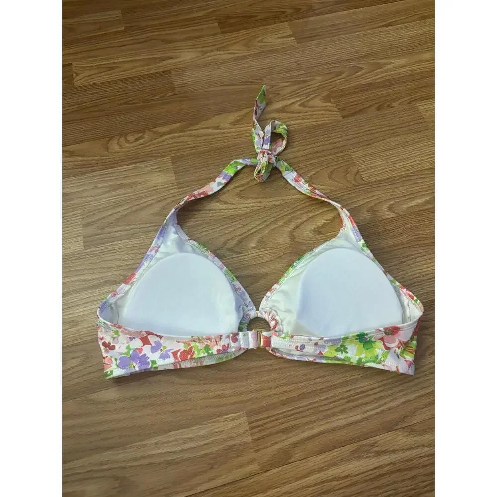 Shade & Shore Floral Bikini Top Size XL - Picture 5 of 6